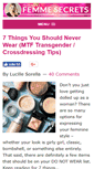 Mobile Screenshot of feminizationsecrets.com